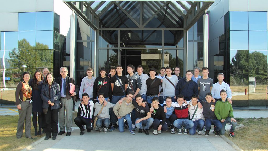 131112 Institute Simone Italy students visit