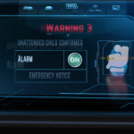 Internal warning alarm